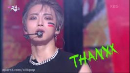 اجرای زنده آهنگ thanxx گروه Ateez