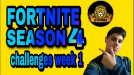 challenges week 1 . FORTNITE . SEASON 4. CHAPTER 2