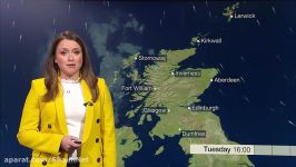 Anne Lundon  BBC Scotland Weather 23Apr2019