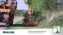 MULAG BRK 1200.Brushwood Shredding Rotor Head BRK 1200