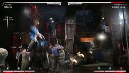 Mortal kombat x Kitana Combo