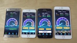 تست سرعت WiFi در گلکسی S6 S6 Edge آیفون 6 6 پلاس