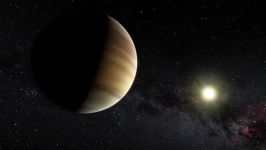 Artist’s impression of the exoplanet 51 Pegasi b