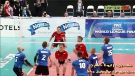 لیگ جهانی والیبال ۲۰۱۵فنلاند بلژیک مسابقه دوم آریاورزش