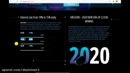 dssminer.com Aregero New Bitcoin Cloud Mining Sites Sign up Bonus 200GH S Free