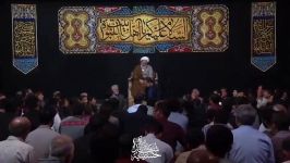 روضه خوانی حاج محمود کریمی در کنار شیخ حسین انصاریان