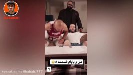 شورتهام دو ایکس لارج شده این دفعه بادیگارد گرفتم 