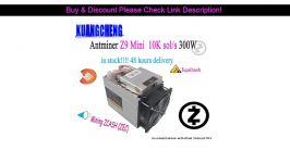 dssminer.com Top kuangcheng old AntMiner Z9 mini 10k sol s asic Mute miner Eq