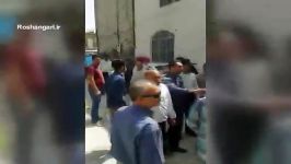 ضرب شتم جوانان در حاشیه سفر دکتر حسن روحانی به شیراز