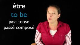 Être to be — Past Tense French verbs conjugated by Learn French With Alexa