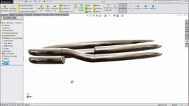 آموزش سالیدورکز  ساخت نگه دارنده فلزی کلید  Solidworks