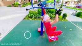 وانیا مانیا  ماجراهای جدید وانیا مانیا  بازی ورزش در پارک برای سلامتی