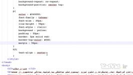 آموزش html css مقدماتی yadvid.ir  جلسه بیست دوم