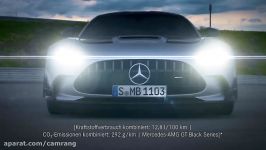 تیزر معرفی خودرو Mercedes Benz AMG GT Black Series