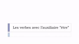 Learn French  Unité 11  Leçon A  Les verbes avec l