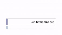 Learn French  Unité 11  Leçon B  Les homographes