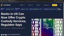 dssminer.com cloudmining and automated trader BOT BREAKING NEWS US BANKS GIVE