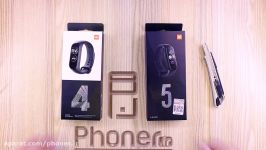 آنباکسینگ بررسی می بند 5 شیائومی Xiaomi Mi Band 5