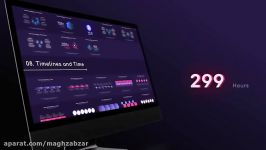 پروژه افترافکت ساخت اینفوگرافیک Infographic Builder