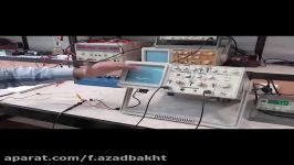 آزمایش مدار تخلیه RC آزمایشگاه فیزیک 2 دانشگاه صنعتی شیراز