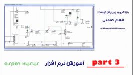 آموزش نرم افزار اسپن هایسیسمثال پمپ جداکننده دو فازی