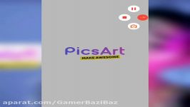 آموزش تغییر بک کراند عکس اپلیکیشن picsart❤