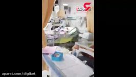 فیلم تکان‌دهنده بخش کرونای بیمارستان بهارلو تهران