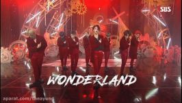 اجرای wonderland ateez