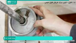 آموزش نصب کرکره برقی  نصب درب برقی تعویض فنر پیچشی درب برقی 