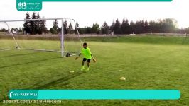 آموزش فوتبال کودکان  فوتبال به کودکان  تمرین فوتبال کودکان  تکنیک فوتبال
