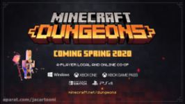 ماینکرفت سیاهچال ها 2020 Minecraft Dungeons تریلر بازی