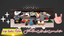 سازه امیر حسین برای اولین مسابقه کانال lego studio Abtin