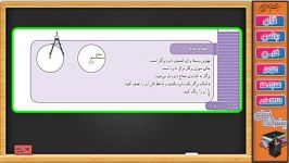 ریاضی سوم ابتدایی فصل 3 عددهای کسری جلسه نهم مبحث زاویه