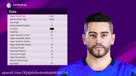 ادیت فیس ارسلان مطهری در pes2020 درخواستی