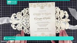 آموزش ایده های جالب برای مراسم عروسی  ایده های عروسی ساخت کارت دعوت عروسی