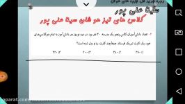 هوش استعداد تحلیلیکلاس های تیزهوشان