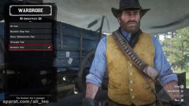 تعویض لباس در رد دد۲ red dead