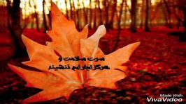 شکیب داودی.دکلمه غزلی مجموعه غزل آخر پاییز