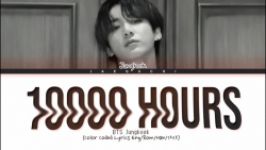 لیریک کاور جدید جونگ کوک آهنگ BTS JUNGKOOK  10000 Hours  10000 Hours