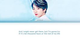 BTS Jungkook Full Ver. Lyrics Cover 10000 Hours Color Coded Lyrics Eng 