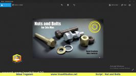 آموزش اسکریپ پیچ مهره nut And Bolt