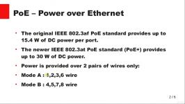 آموزش دوربین مداربسته IP  بخش شانزدهم  مفهوم PoE چیست؟