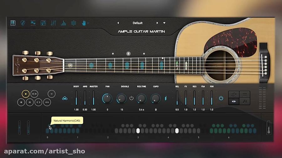 دانلود نسخه جدید پلاگین گیتار Ample Sound Ample Guitar M