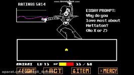 گیمپلی آندرتیل جنگ Mettaton EX