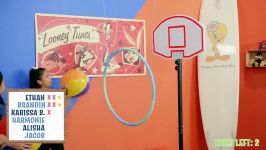 Bugs Trick Shot Challenge  Looney Tunes Lunchtime Challenge  WB Kids