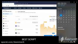 dssminer.com cloudmining and automated trader BOT FreeBitco.in 10000 Roll Scri