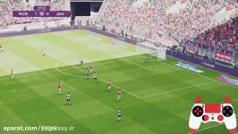 اموزش شوت زدن هدف دار در pes