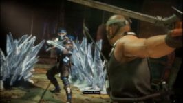 MORTAL KOMBAT 11 SUB ZERO vs KABAL BOT