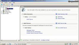 نصب Dhcp در ویندوز سرور 2008