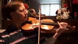 ویولن  badinerie bach violin